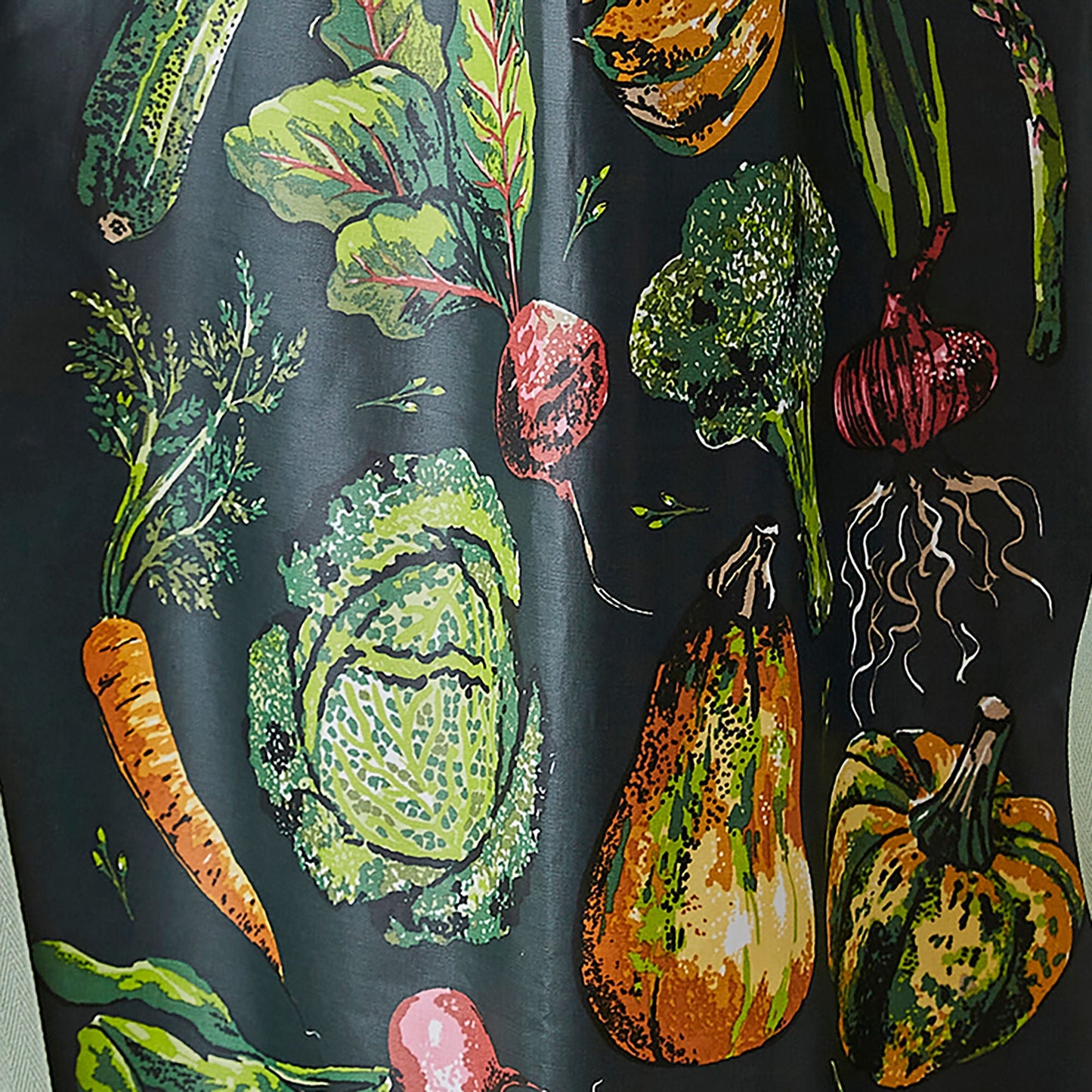 Ulster Weavers Vegetable Medley Apron - PVC/Oilcloth One Size in Multi - Apron - Ulster Weavers