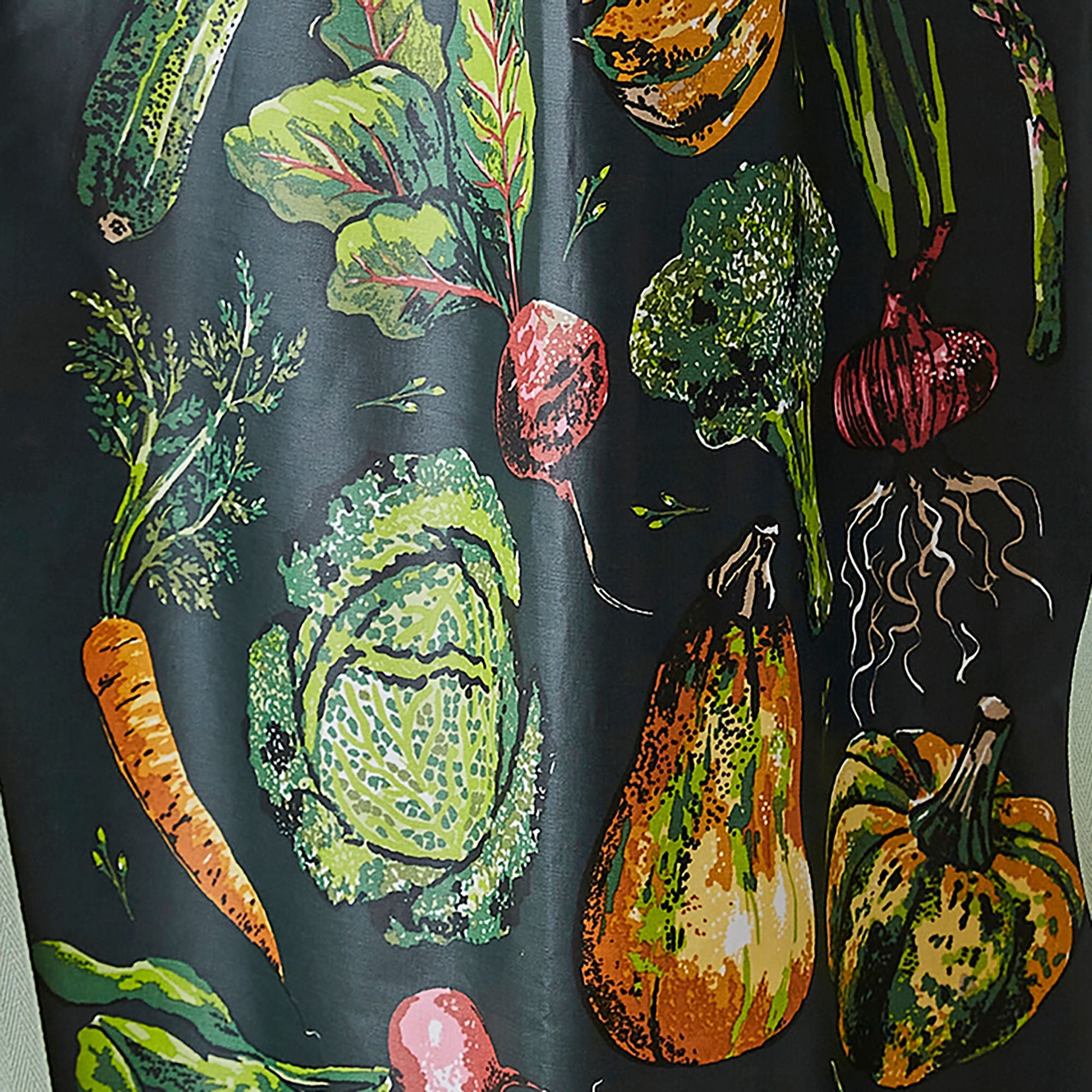 Ulster Weavers Vegetable Medley Apron - PVC/Oilcloth One Size in Multi - Apron - Ulster Weavers