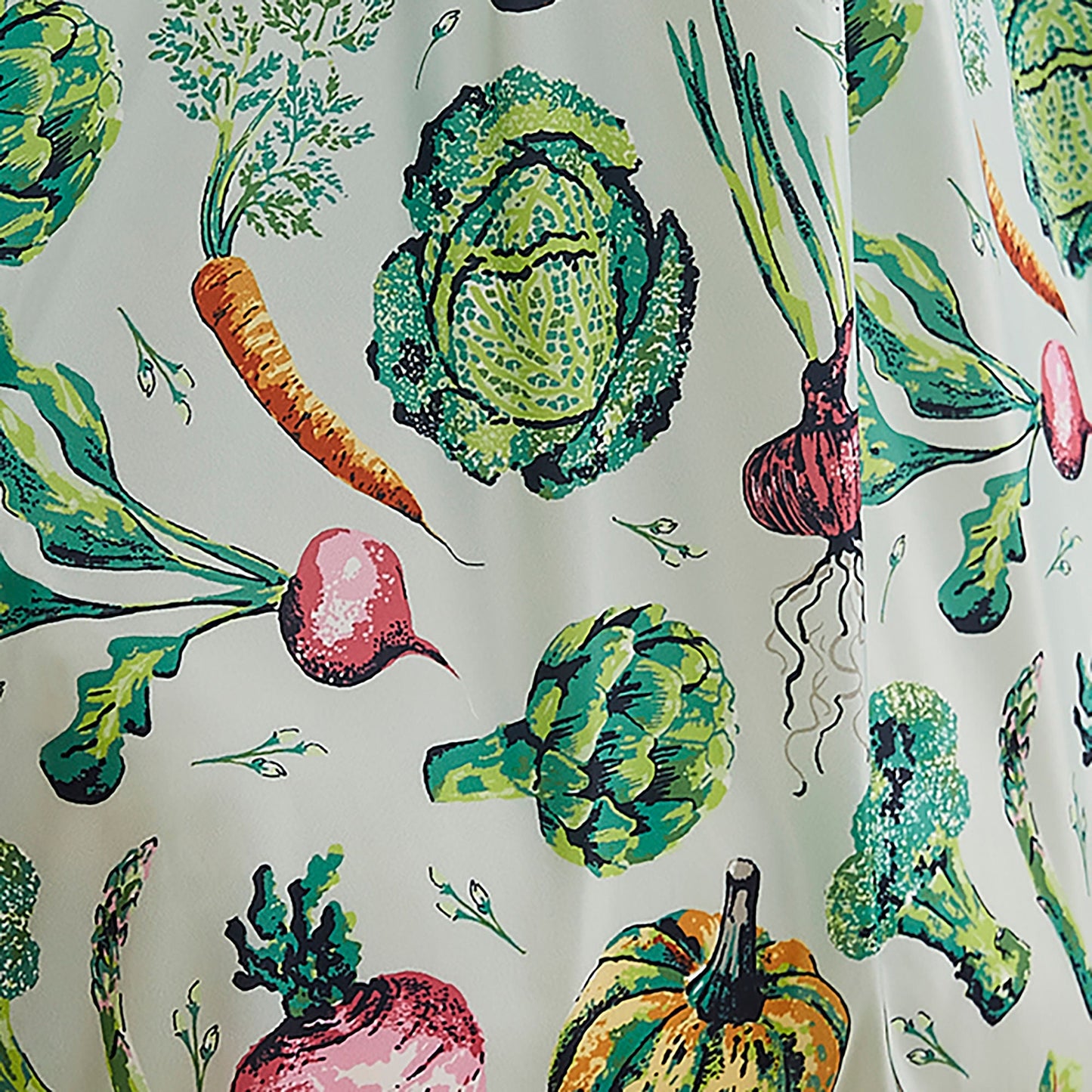 Ulster Weavers Vegetable Medley Foldable Tote Bag Medium in Multi - Roll-Up Bag - Ulster Weavers