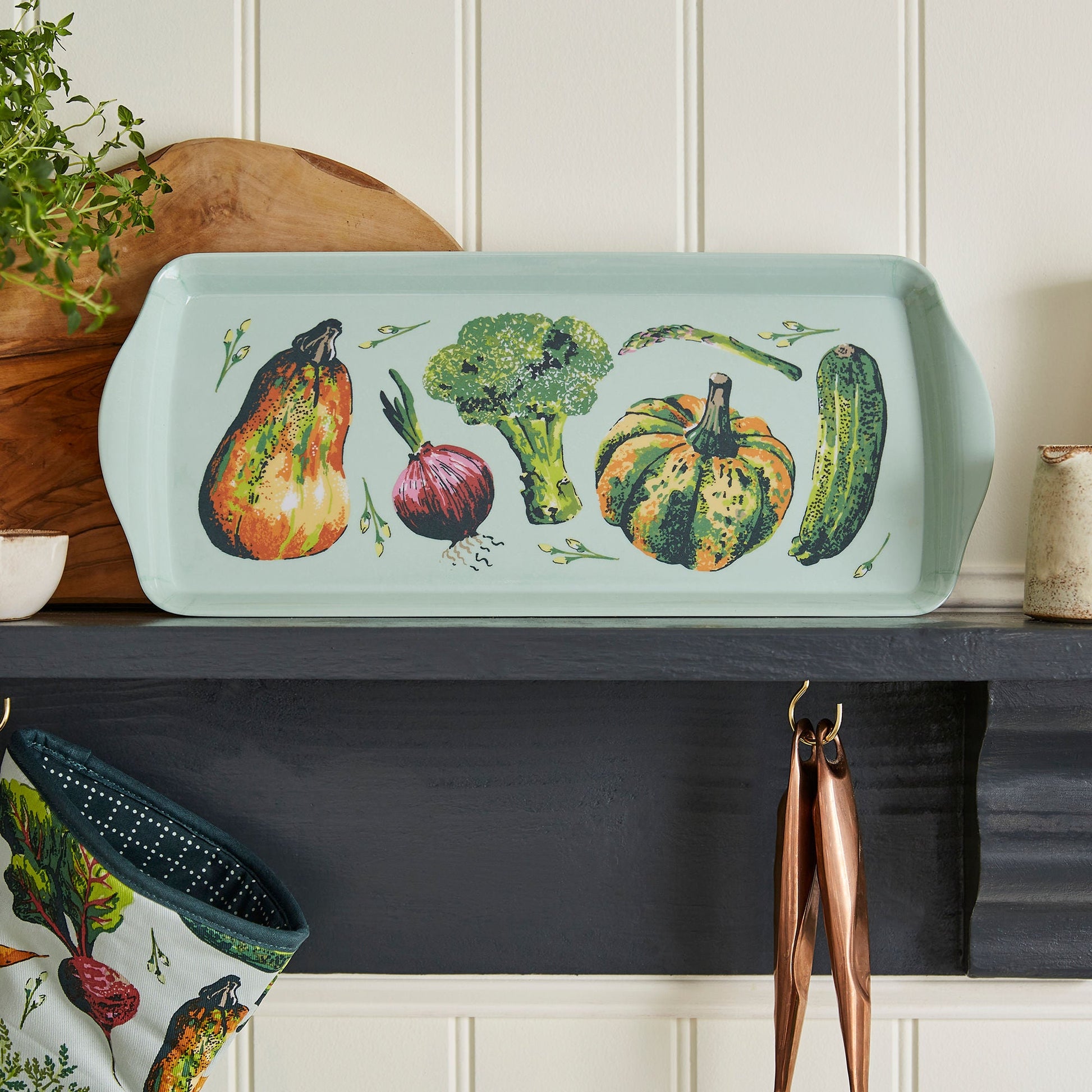 Ulster Weavers Vegetable Medley Tray - Small One Size in Multi - Tray - Ulster Weavers