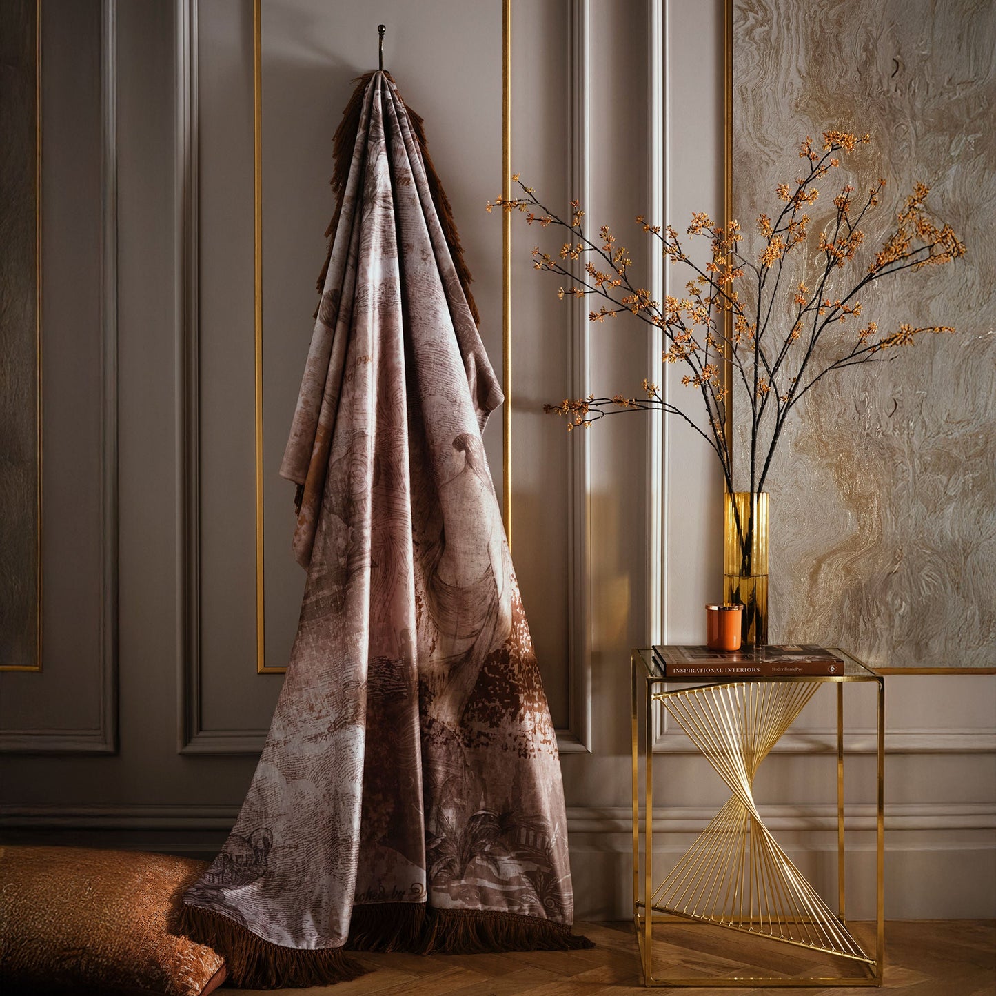 Venus Primavera Throw in Natural 130 x 180cm