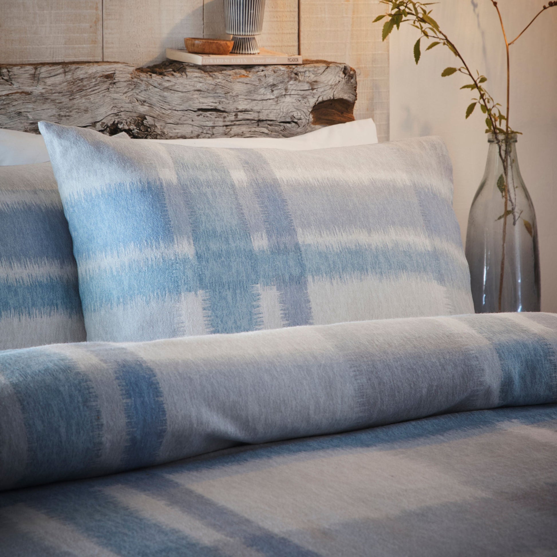 Verbier Duvet Cover Set by Appletree Hygge in Blue - Duvet Cover Set - Appletree Hygge