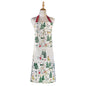 Winter Walkies Cotton Apron in Beige