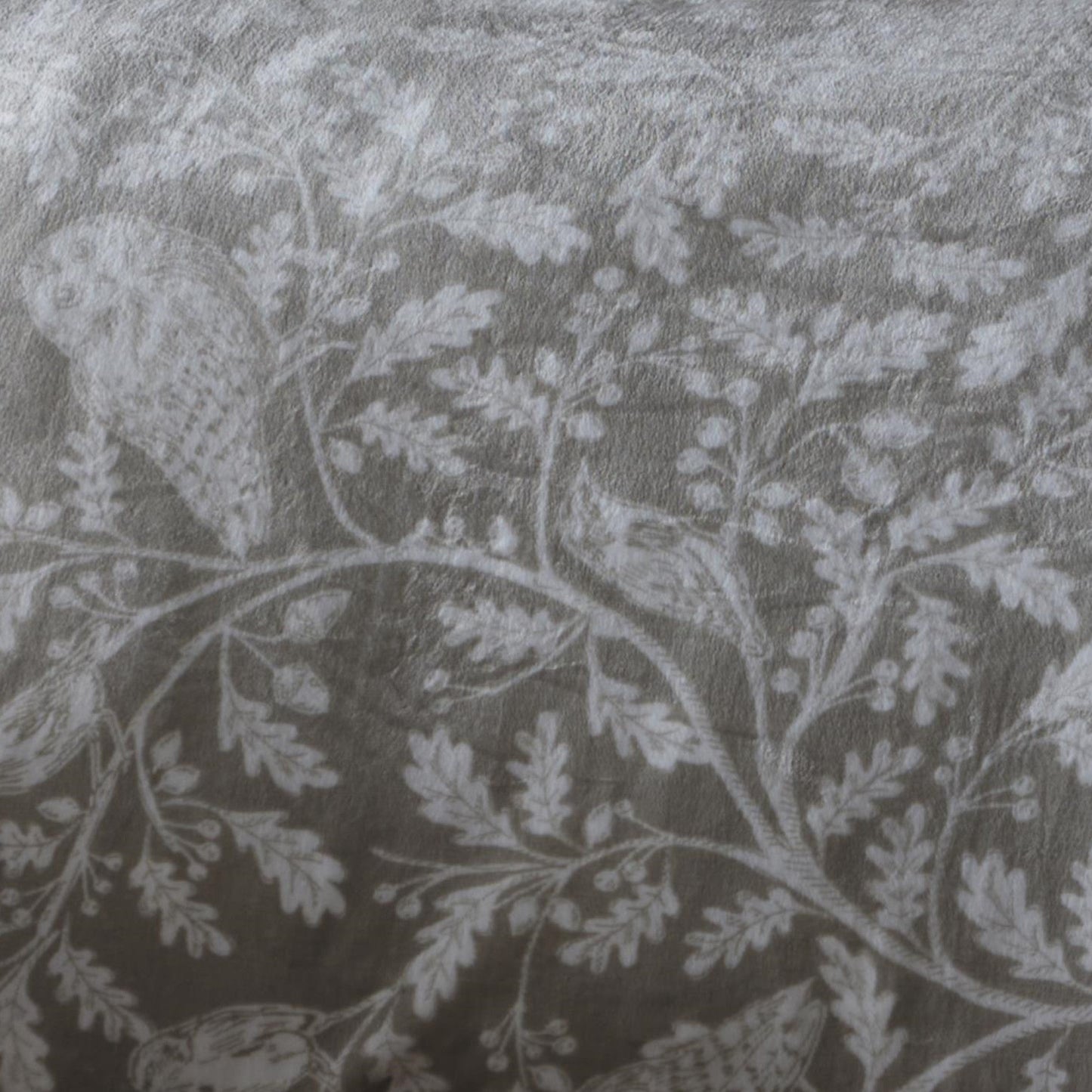 Woodland Owls Bedspread by Dreams & Drapes Lodge in Sage 150cm x 200cm - Bedspread - Dreams & Drapes Lodge