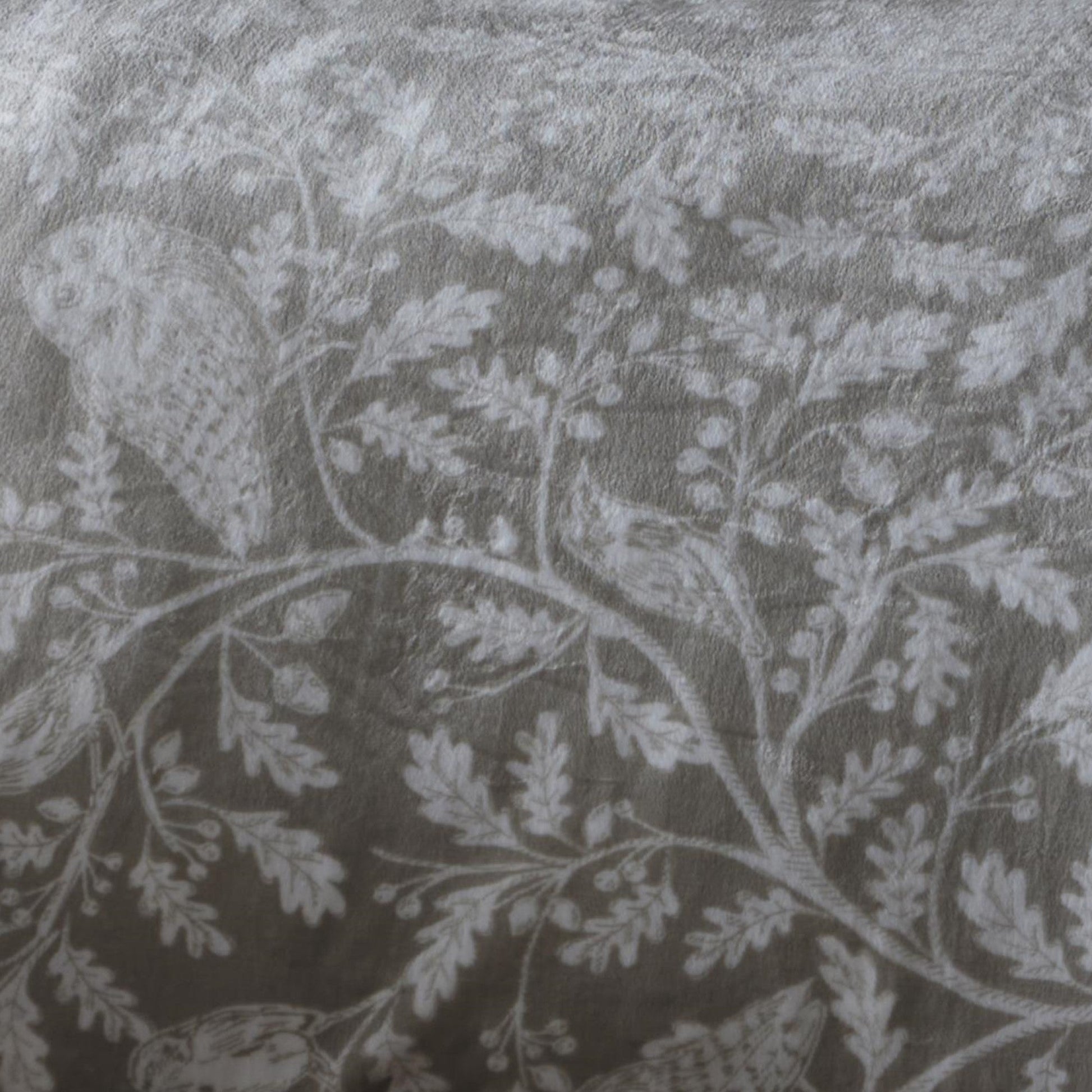 Woodland Owls Bedspread by Dreams & Drapes Lodge in Sage 150cm x 200cm - Bedspread - Dreams & Drapes Lodge