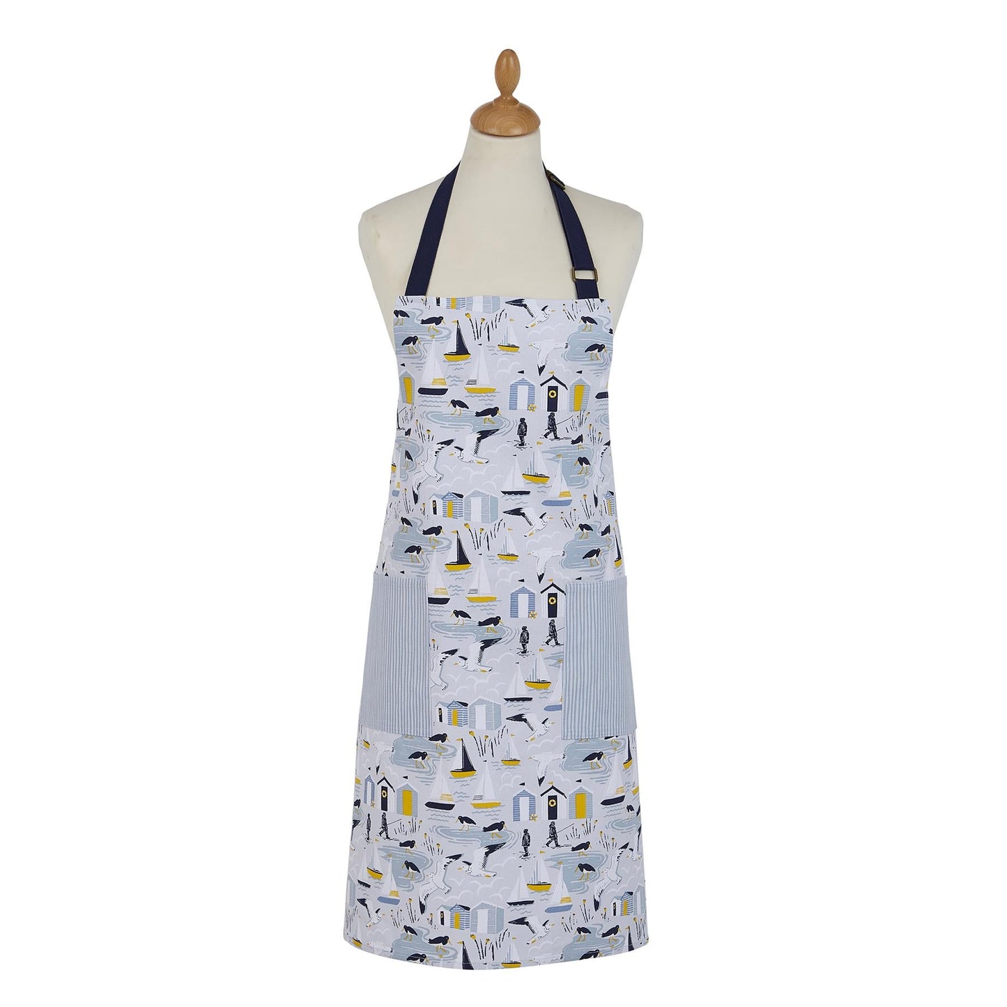 Ulster Weavers Seashore Apron - Cotton One Size in Blue - Apron - Ulster Weavers