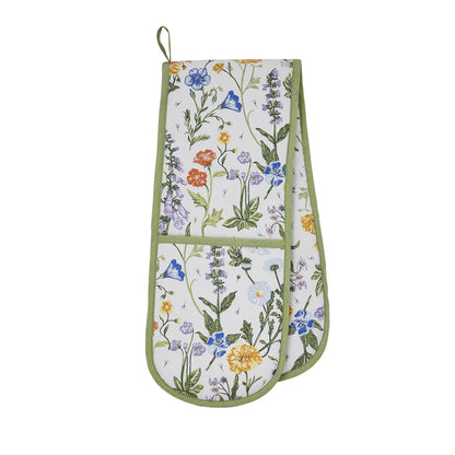 Ulster Weavers Cottage Garden Double Oven Glove One Size in Multi - Double Oven Glove - Ulster Weavers