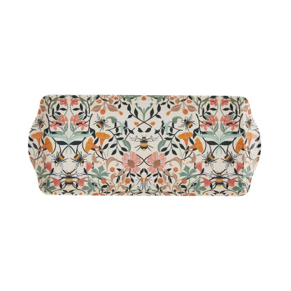 Ulster Weavers Bee Bloom Tray - Small One Size in Yellow - Tray - Ulster Weavers