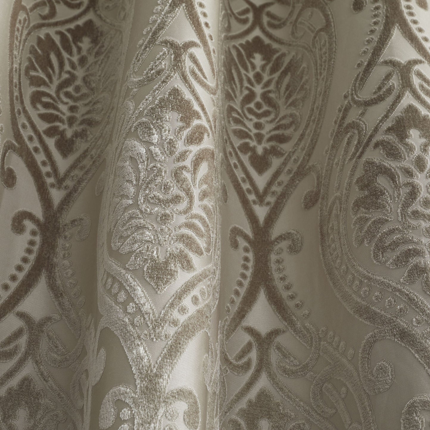 Chateau Pair of Eyelet Curtains by Curtina in Natural - Pair of Eyelet Curtains - Curtina