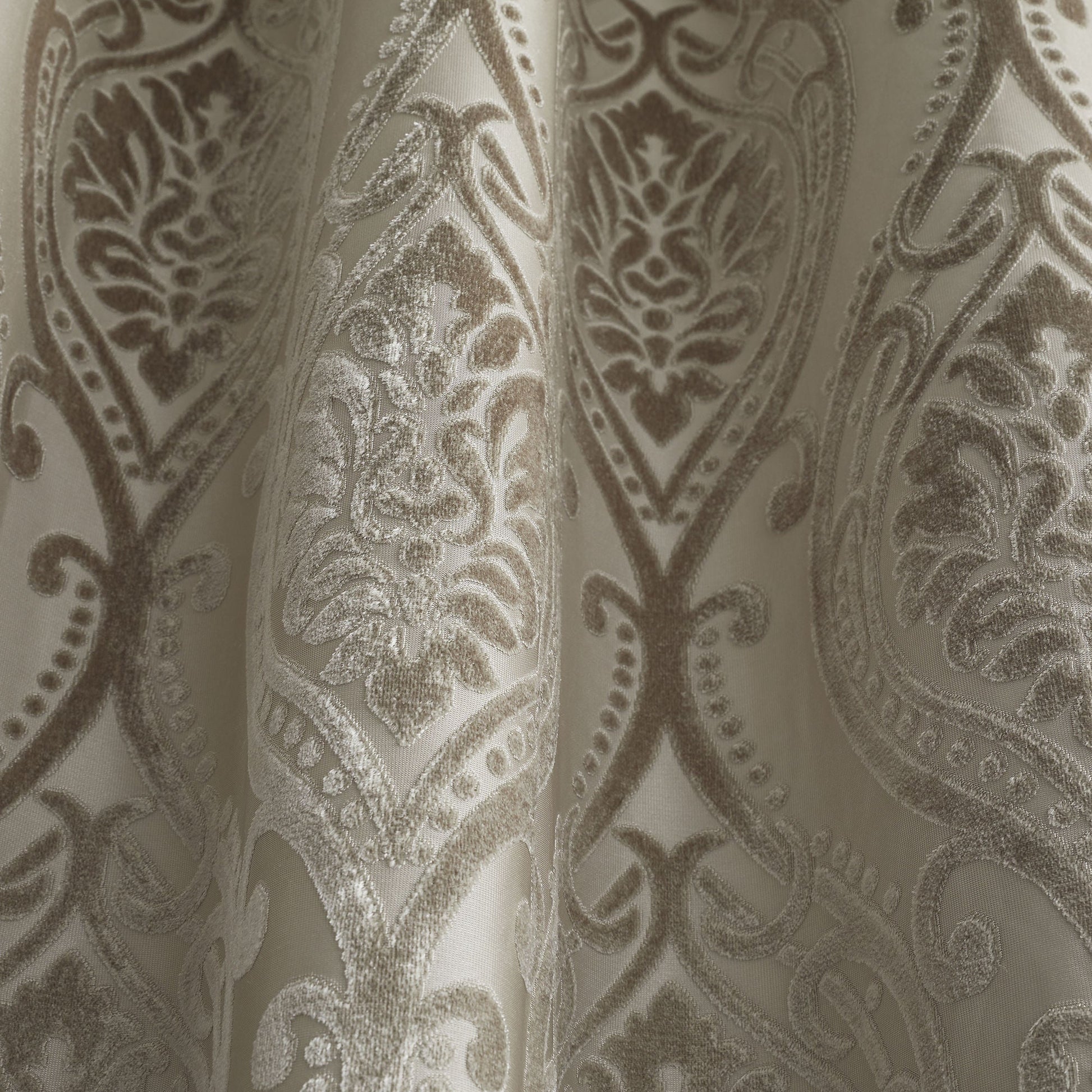 Chateau Pair of Eyelet Curtains by Curtina in Natural - Pair of Eyelet Curtains - Curtina