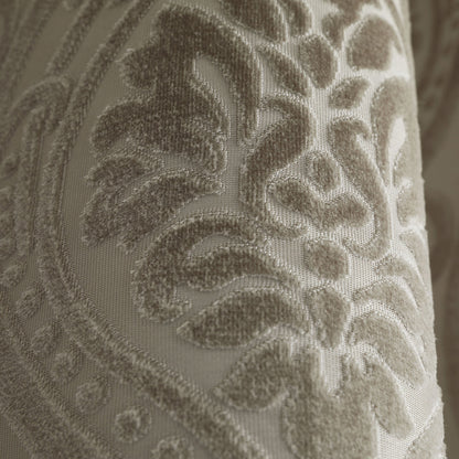 Chateau Pair of Eyelet Curtains by Curtina in Natural - Pair of Eyelet Curtains - Curtina