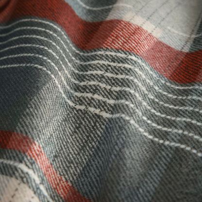Connolly Duvet Cover Set by Appletree Hygge in Red - Duvet Cover Set - Appletree Hygge