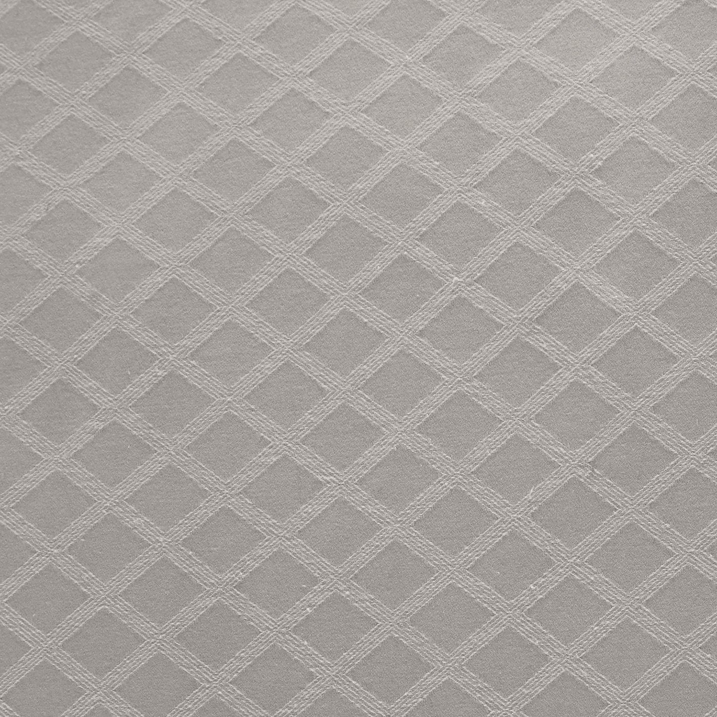 Croma Pair of Eyelet Curtains by Dreams & Drapes Woven in Silver - Pair of Eyelet Curtains - Dreams & Drapes Woven