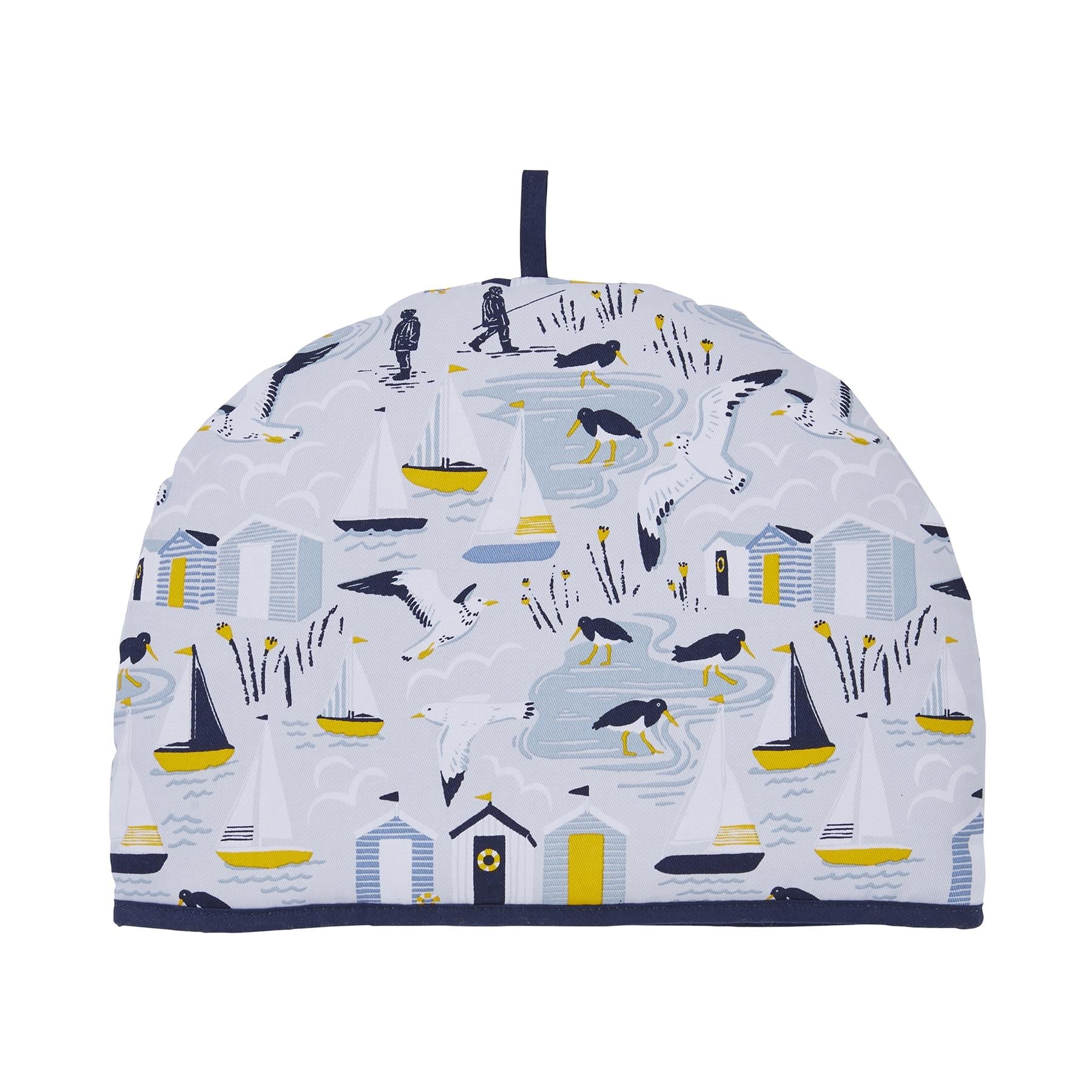 Ulster Weavers Seashore Tea Cosy One Size in Blue - Tea Cosy - Ulster Weavers