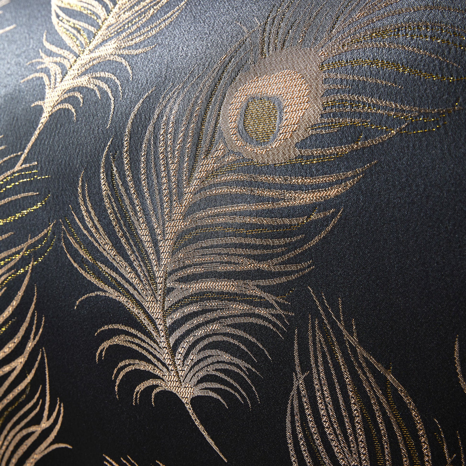 Dandy Duvet Cover Set by Laurence Llewelyn-Bowen in Black & Gold - Duvet Cover Set - Laurence Llewelyn-Bowen