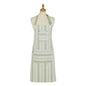 Ulster Weavers Sage Stripe Apron - Cotton One Size in Sage - Apron - Ulster Weavers