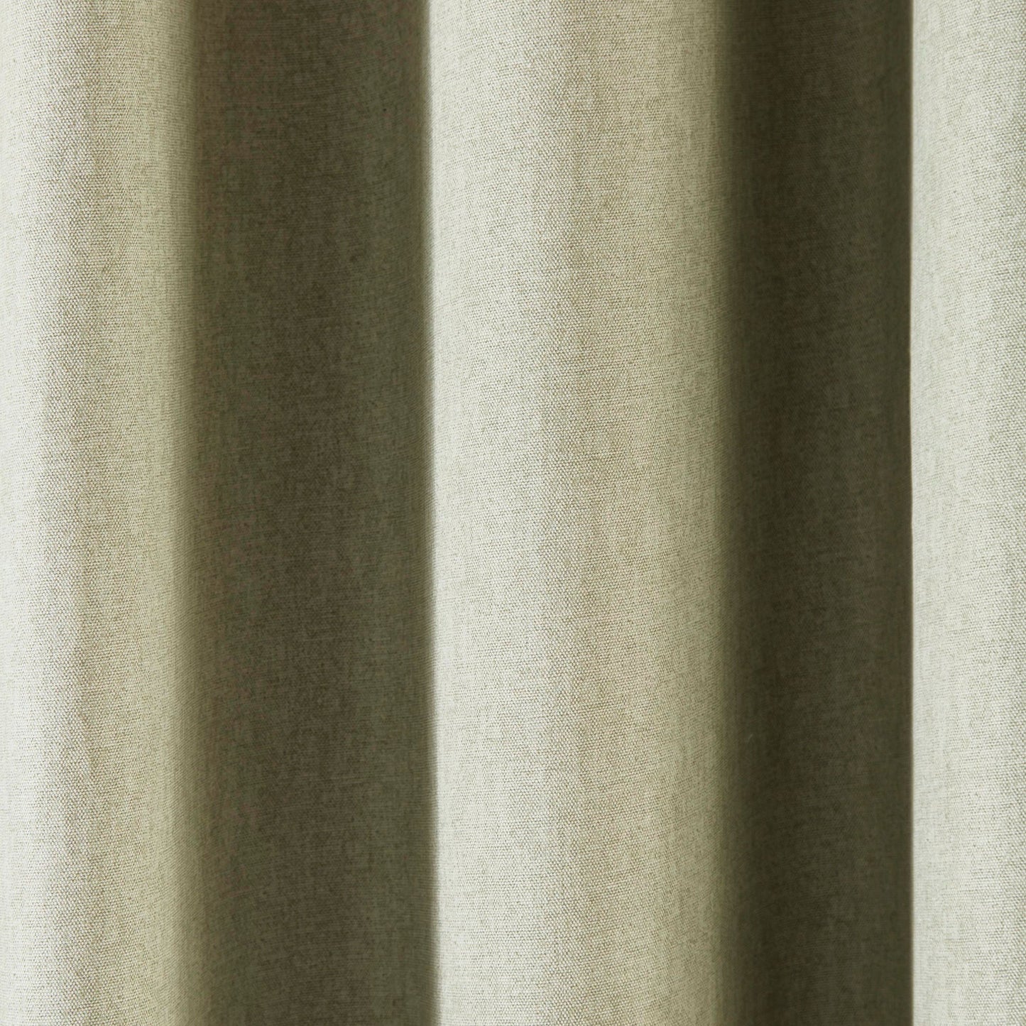Dijon Pair of Pencil Pleat Curtains by Fusion in Green - Pair of Pencil Pleat Curtains - Fusion