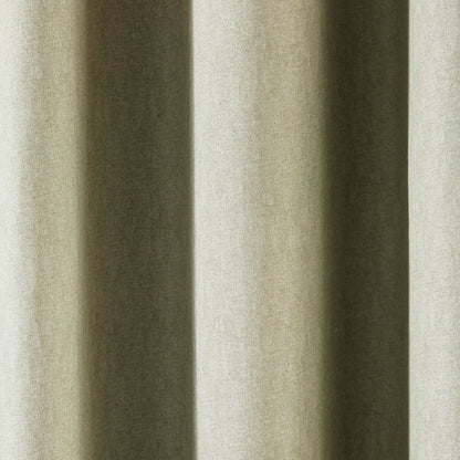 Dijon Pair of Pencil Pleat Curtains by Fusion in Green - Pair of Pencil Pleat Curtains - Fusion