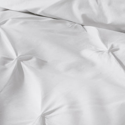 Lara Duvet Cover Set by Serene in White - Duvet Cover Set - Serene