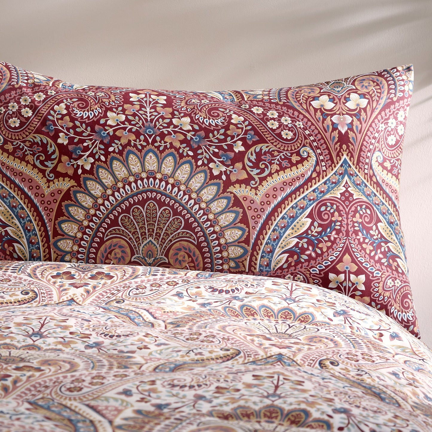 Palais Duvet Cover Set by Dreams & Drapes in Multicolour - Duvet Cover Set - Dreams & Drapes