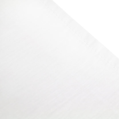 Plain Dye 32cm Fitted Bed Sheet by Serene in White - 32cm Fitted Bed Sheet - Serene