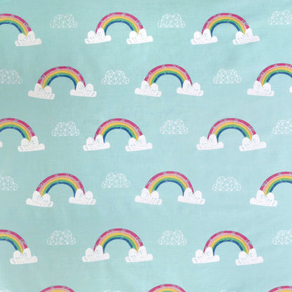 Rainbow Unicorn Duvet Cover Set by Bedlam in Multicolour - Duvet Cover Set - Bedlam