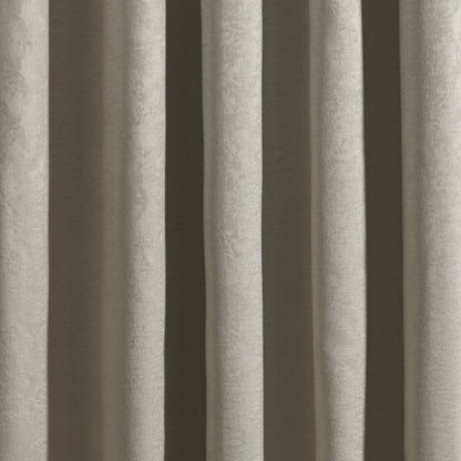 Strata Eyelet Single Panel Door Curtain by Fusion in Natural - Eyelet Single Panel Door Curtain - Fusion