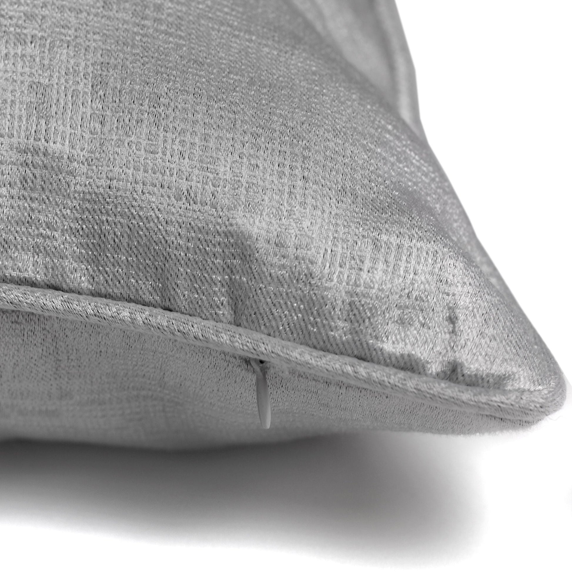 Strata Cushion by Fusion in Silver 43 x 43cm - Cushion - Fusion